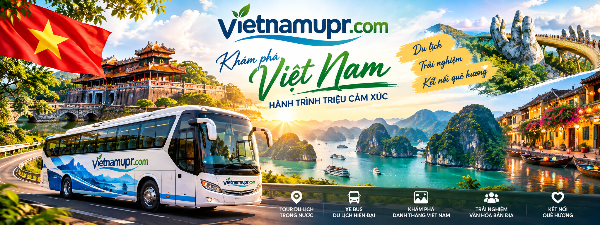 Khám phá Việt Nam với Vietnamupr.com, hành trình trải nghiệm kỳ thú giữa cảnh đẹp thiên nhiên và văn hóa.